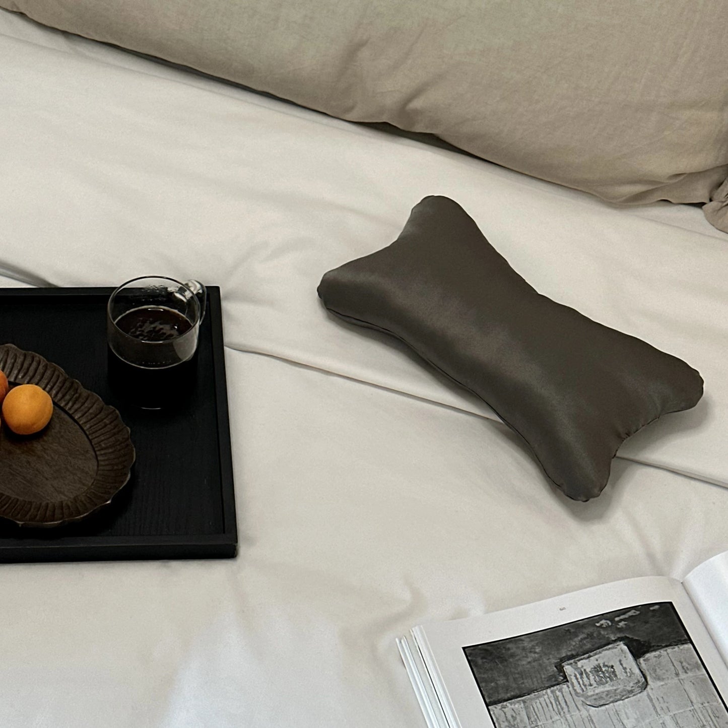 Silk Pillow Antracite