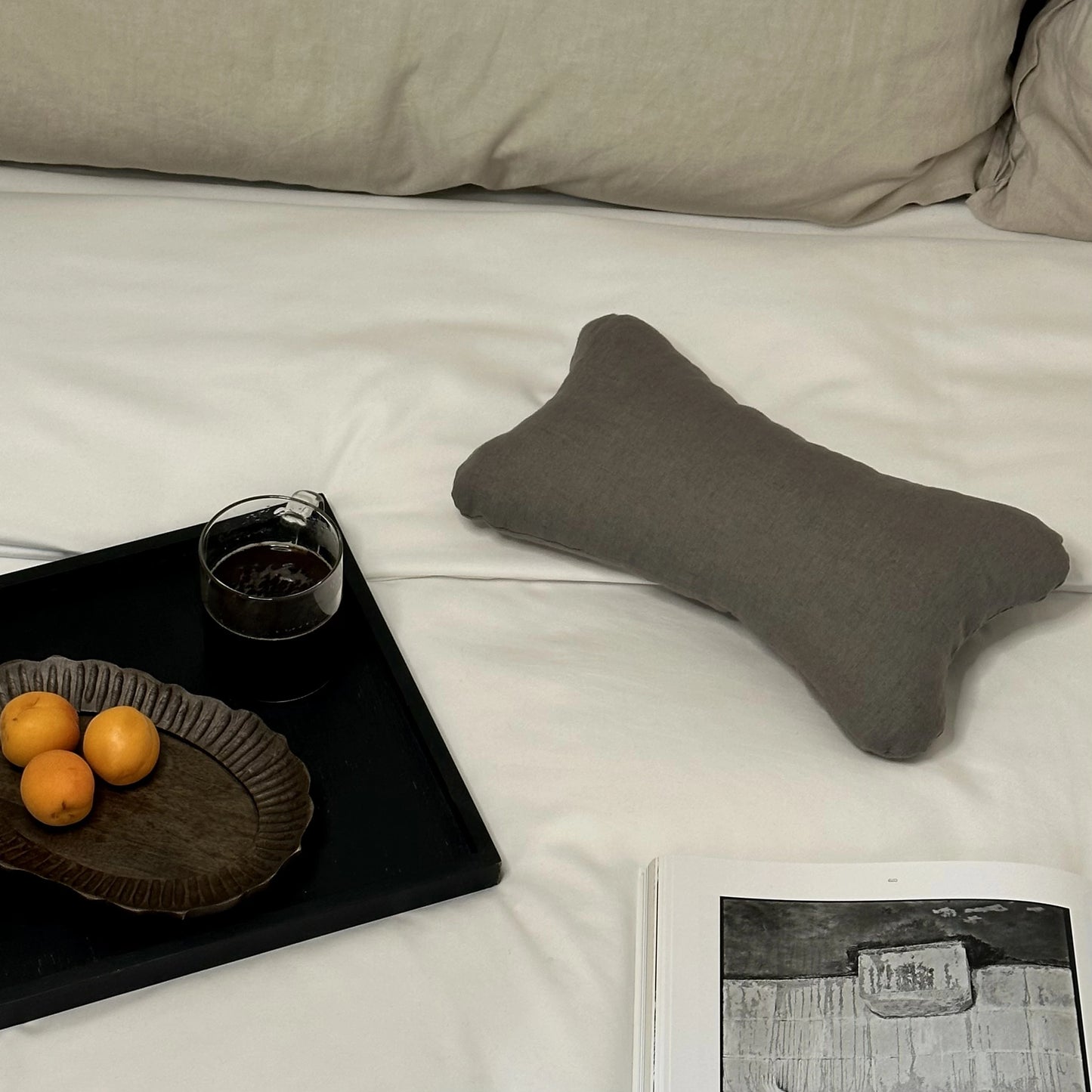 Linen Pillow Antracite