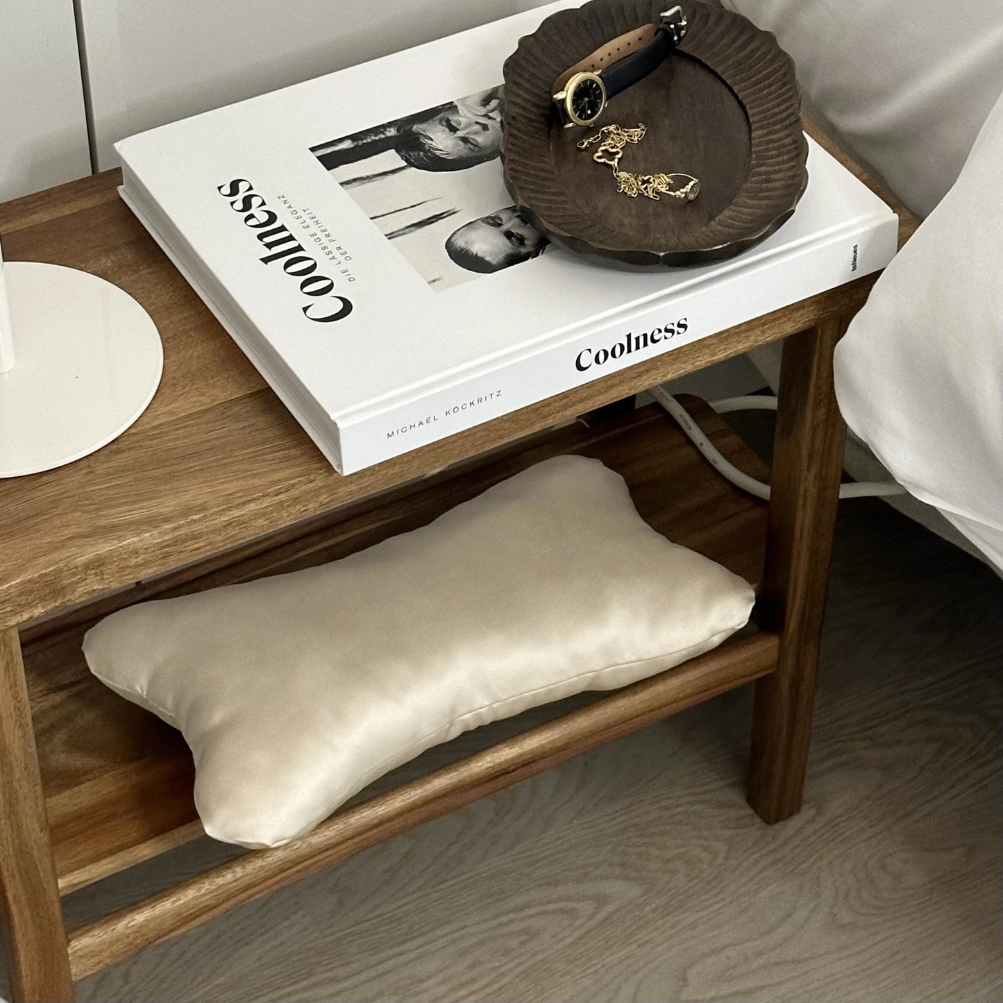 Silk Pillow Ecru