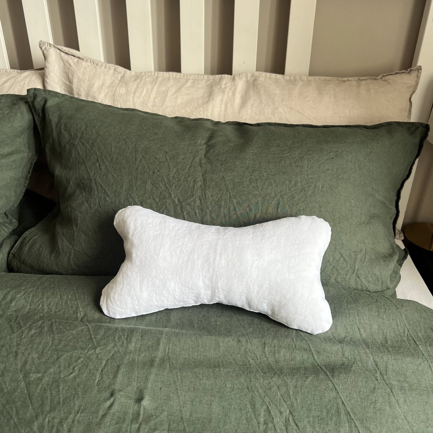 Linen Pillow White